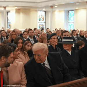 ترامب من داخل الكنيسة