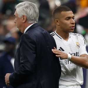 مبابي وأنشيلوتي