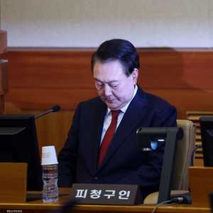 أول ظهور لرئيس كوريا الجنوبية المعزول في محاكمة عزله