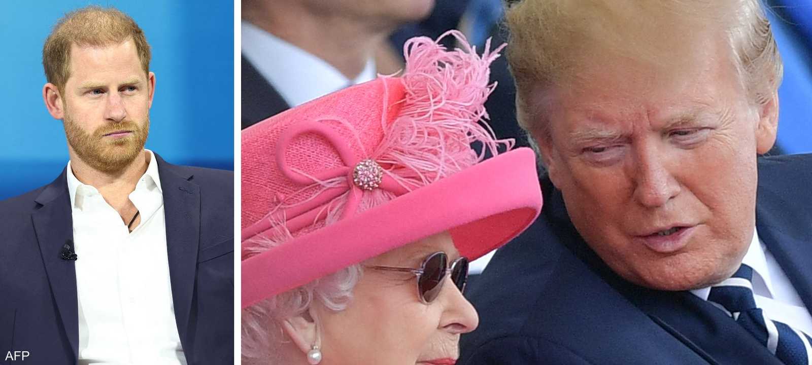 دونالد ترامب كانت علاقته جيدة بالملكة الراحلة