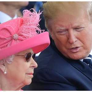 دونالد ترامب كانت علاقته جيدة بالملكة الراحلة