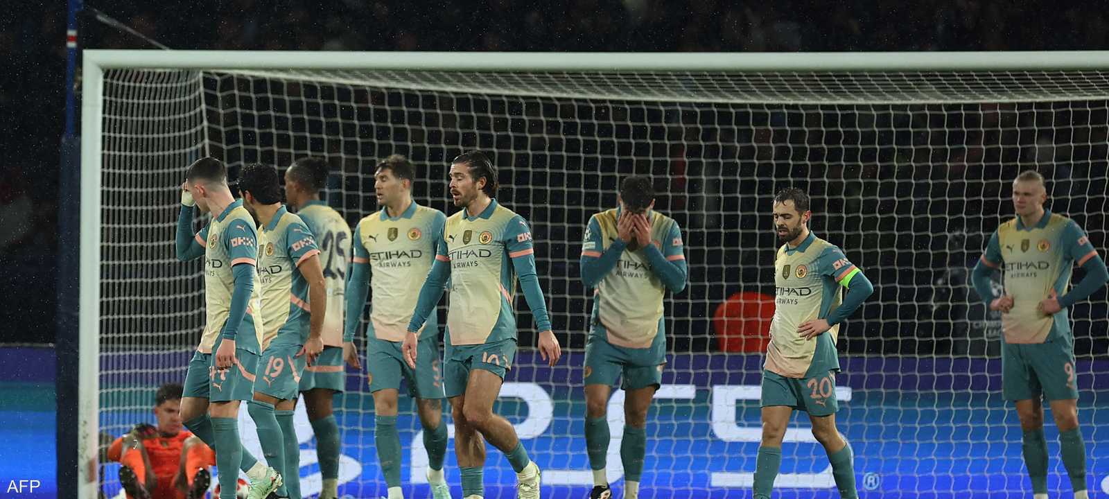 مانشستر سيتي خسر برباعية أمام باريس سان جرمان