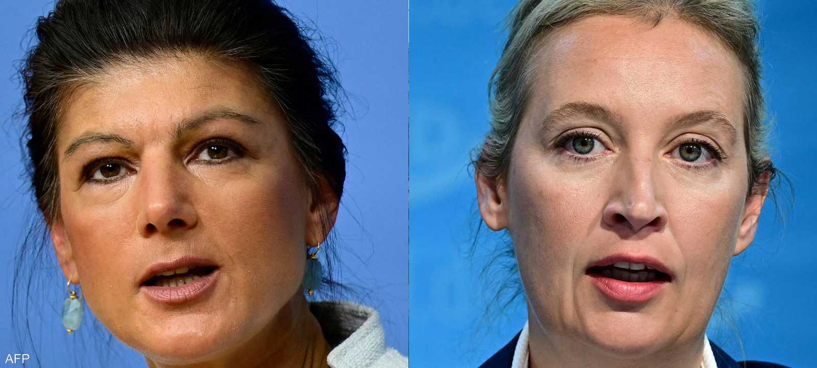 أليسا فايدل (يمين) وسارة فاجنكنشت (يسار)