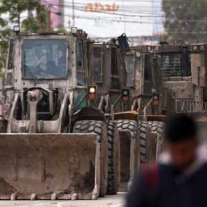 مركبات إسرائيلية في جنين