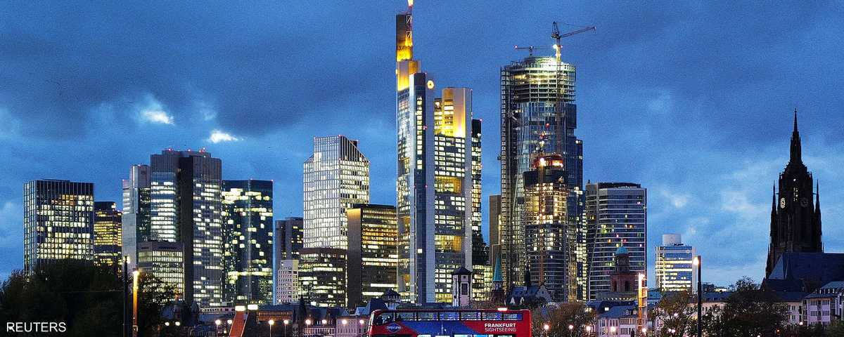 الحي المالي في فرانكفورت - ألمانيا