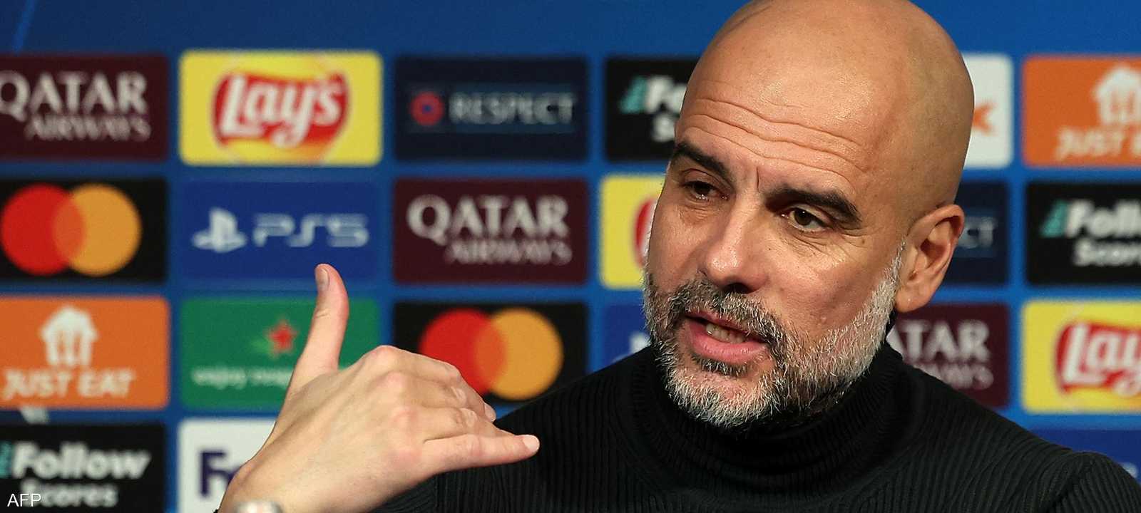 المدرب بيب غوارديولا