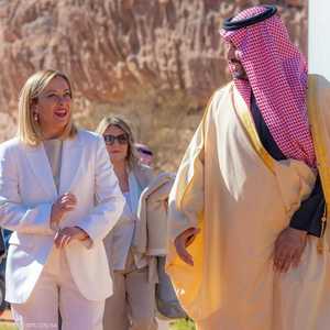 ولي العهد السعودي يستقبل رئيسة وزراء إيطاليا