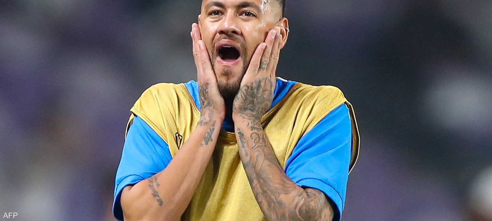 نيمار ظهر مرات معدودة مع الهلال