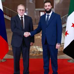 من لقاء الشرع ونائب وزير الخارجية الروسي ميخائيل بوغدانوف