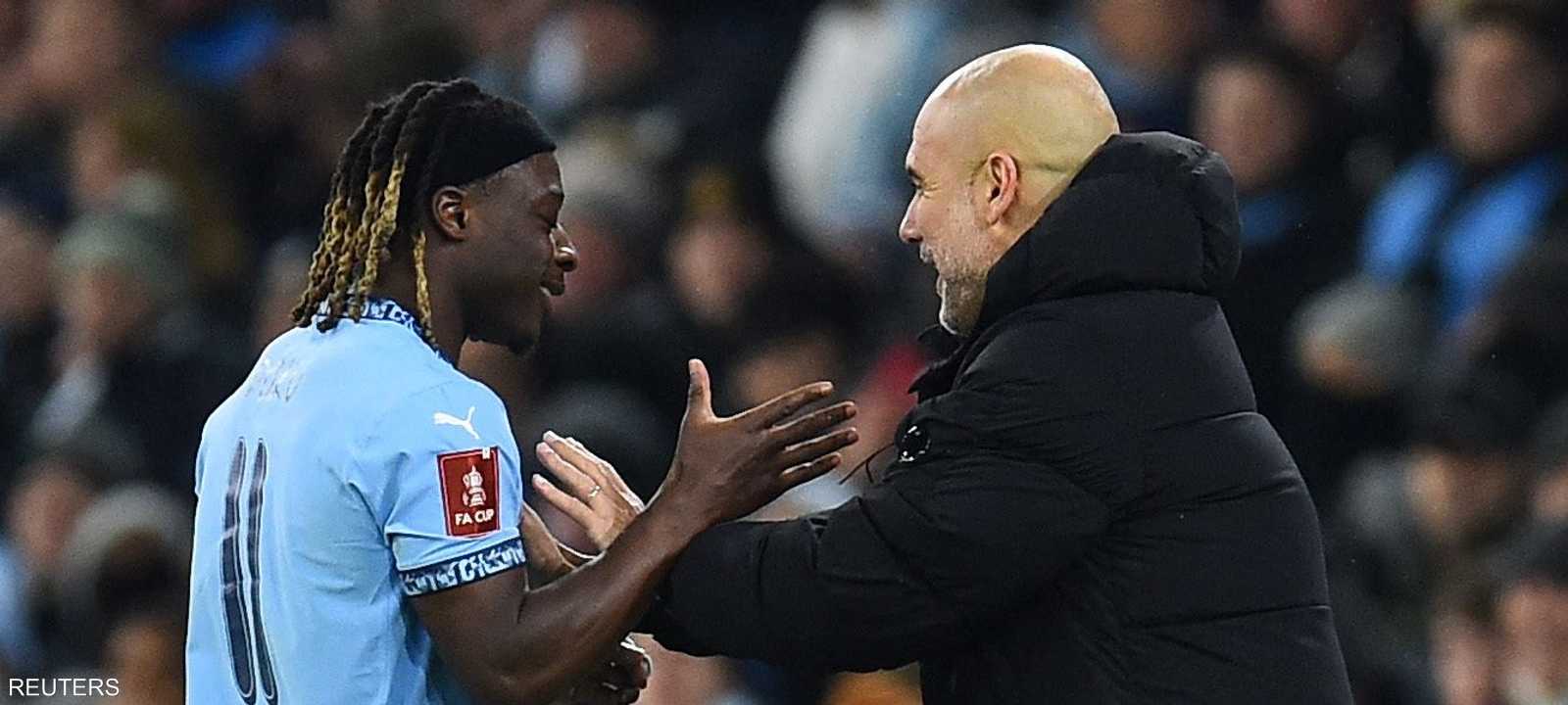 دوكو مع غوارديولا