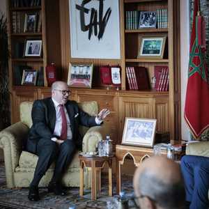 كوينتين خلال مباحثات مع بوريطة