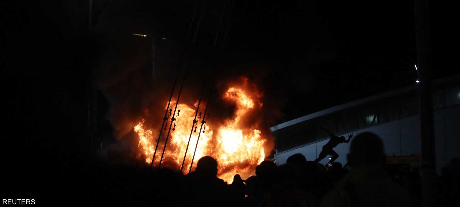 حريق وقع بملعب الاتحاد قبل مباراة مانشستر سيتي وكلوب بروج