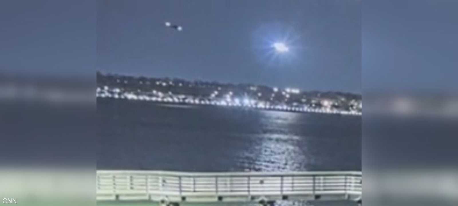 لحظة وقوع الاصطدام