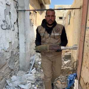 الذخائر منتشرة في كل مكان تقريبا