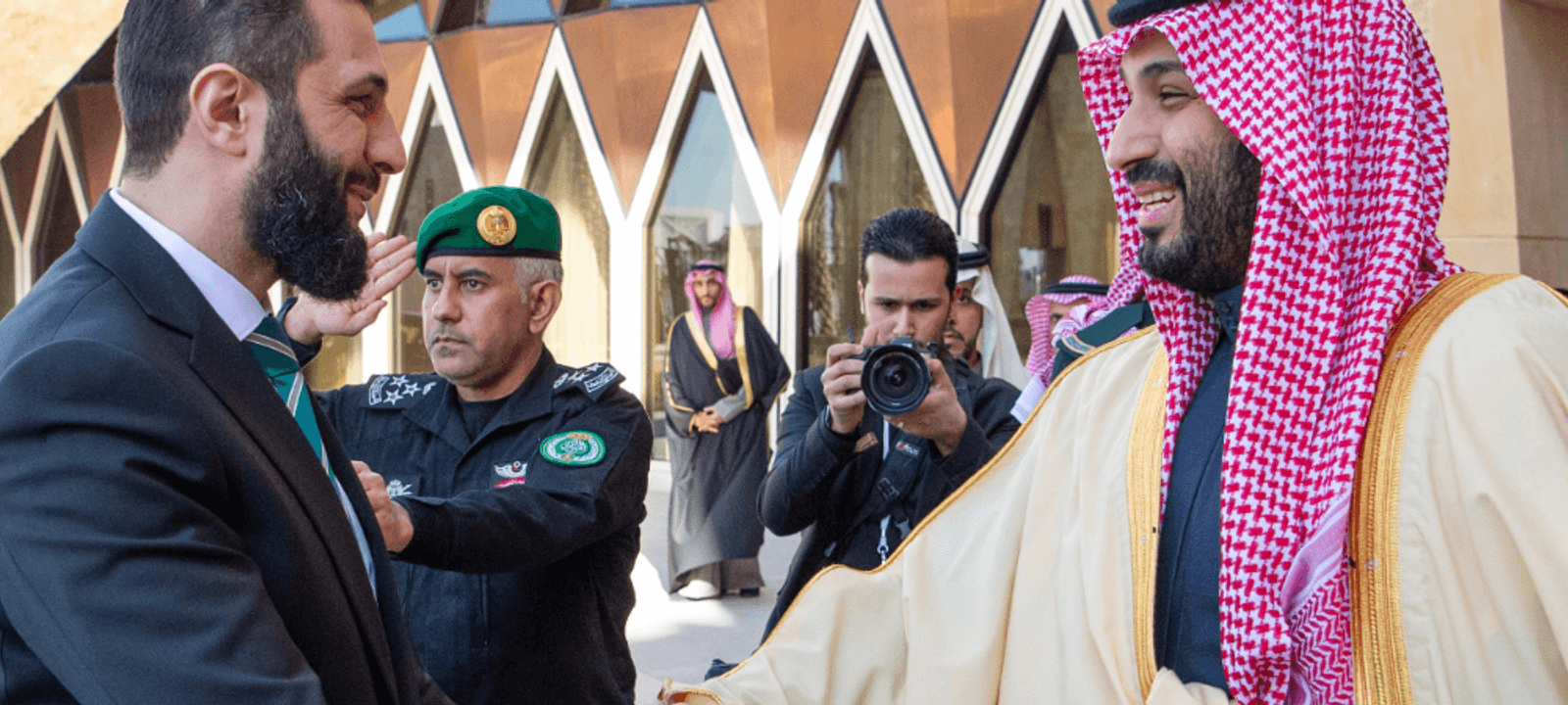 الأمير محمد بن سلمان وأحمد الشرع