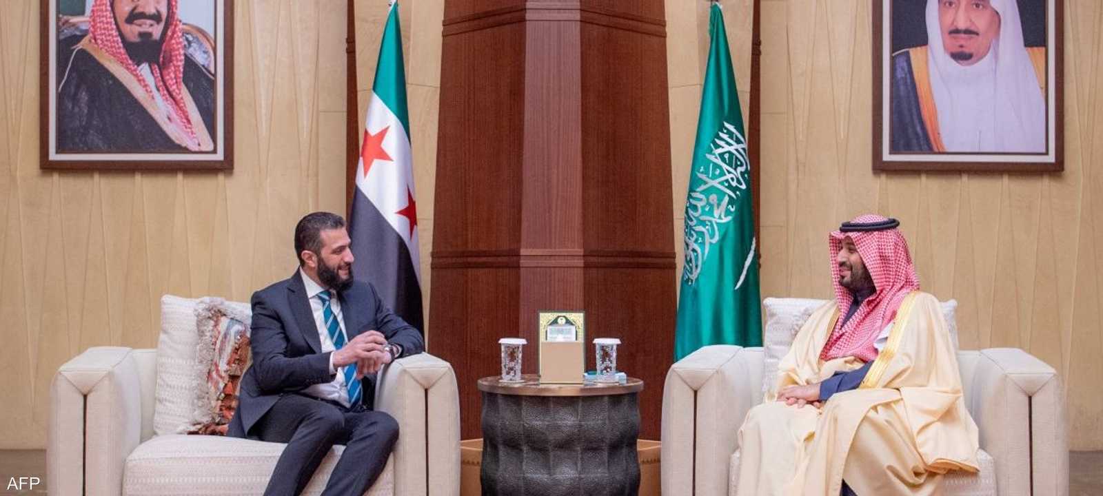 الشرع التقى ولي العهد السعودي بالرياض