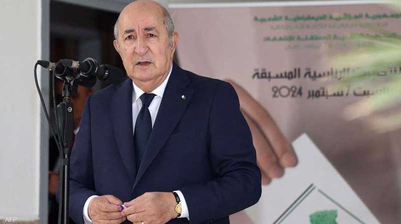 أرشيفية للرئيس الجزائري عبد المجيد تبون