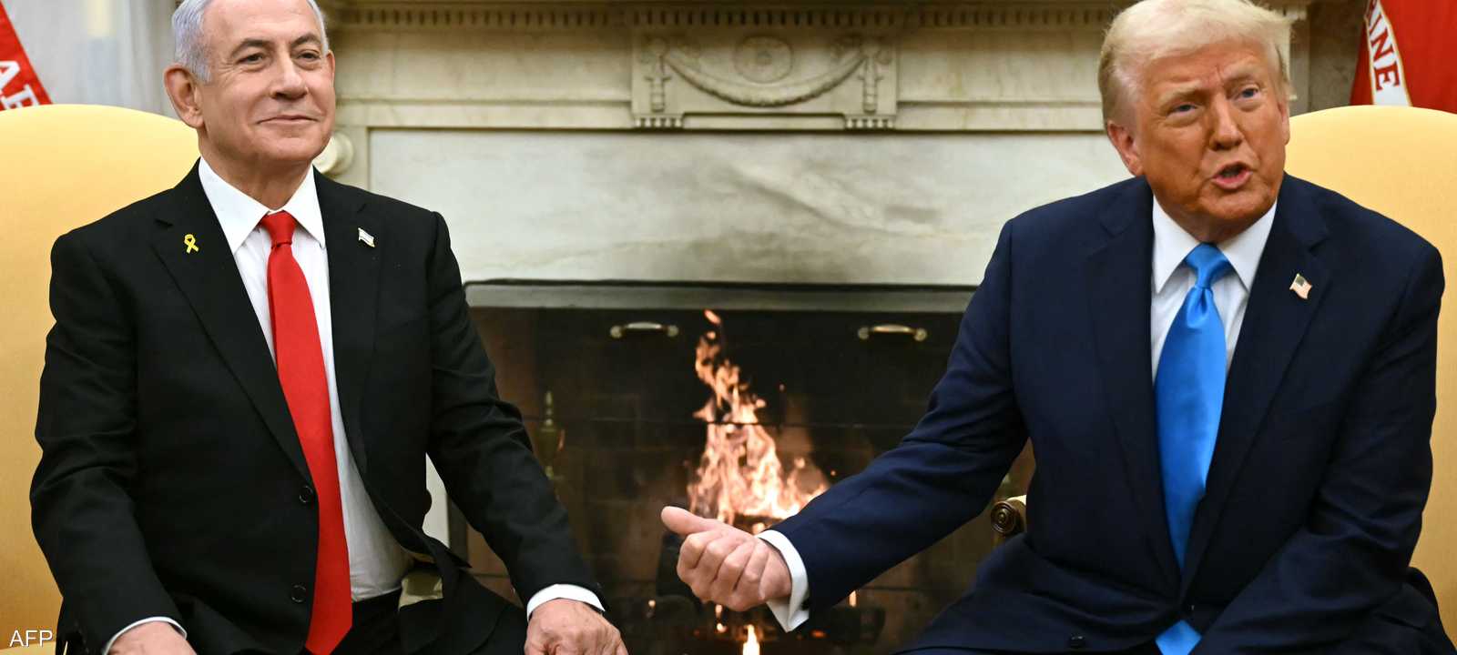 بنيامين نتنياهو ودونالد ترامب