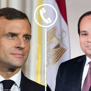 ماكرون والسيسي تحدثا هاتفيا الأربعاء