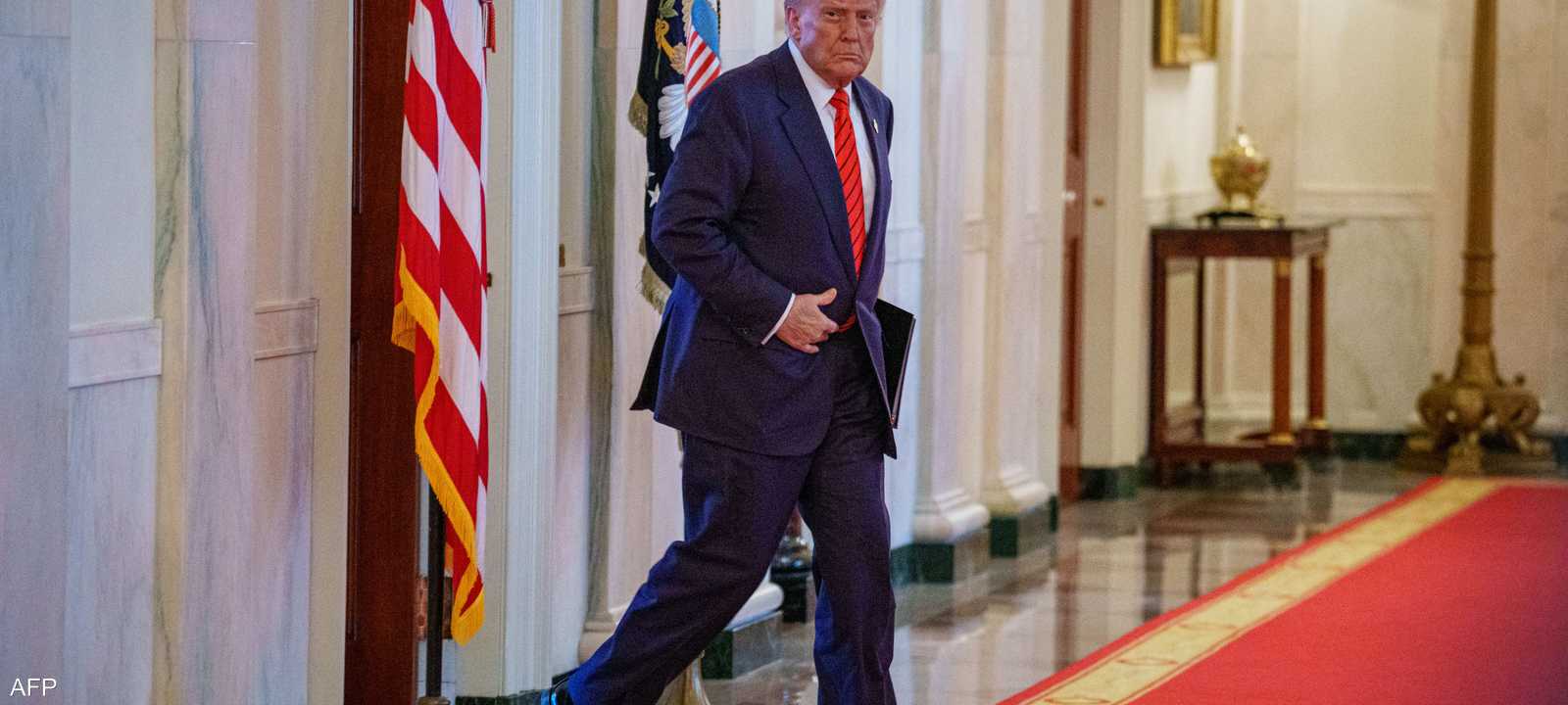 الرئيس الأمريكي دونالد ترامب