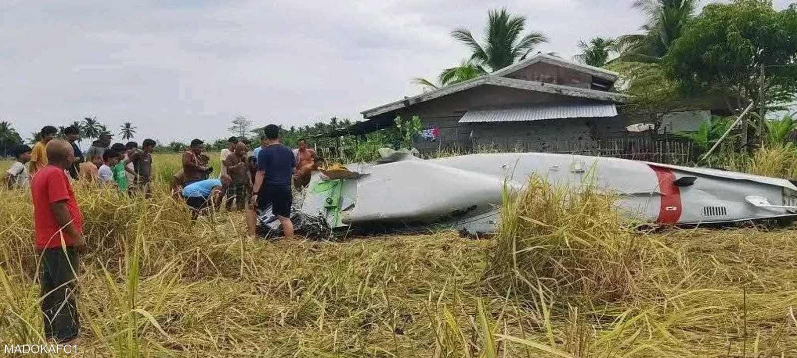 تحطمت الطائرة في مقاطعة ماجويندناو ديل سور