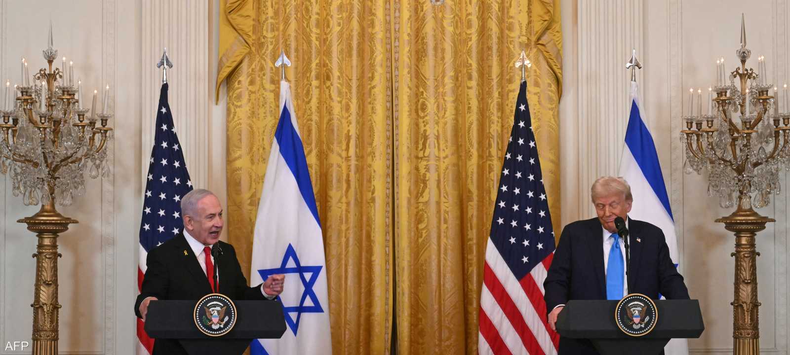 ترامب يستقبل نتنياهو في واشنطن