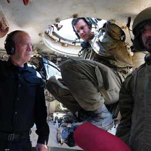 غالانت أثناء زيارة تفقدية لقطاع غزة