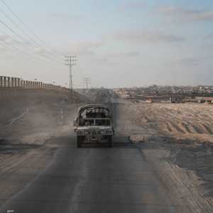 دورية إسرائيلية على طول محور فيلادلفيا.. أرشيفية
