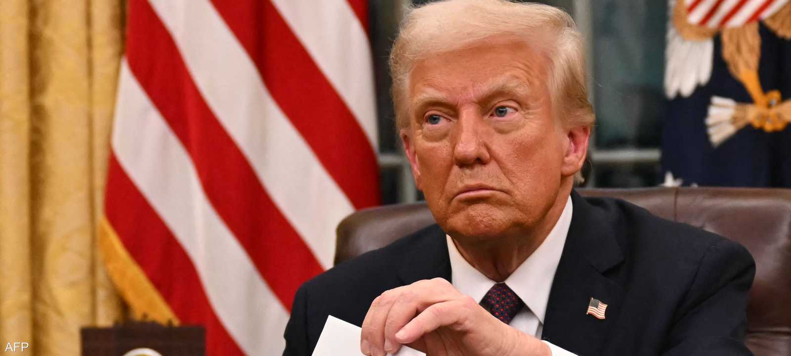 الرئيس الأميركي دونالد ترامب
