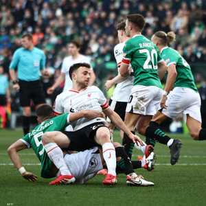 جانب من لقاء ليفربول وبليموث