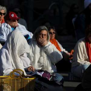 أرشيفية لأهالي المحتجزين يحتجون في القدس