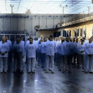 خلع عشرات الأسرى القمصان وأشعلوا فيها النار