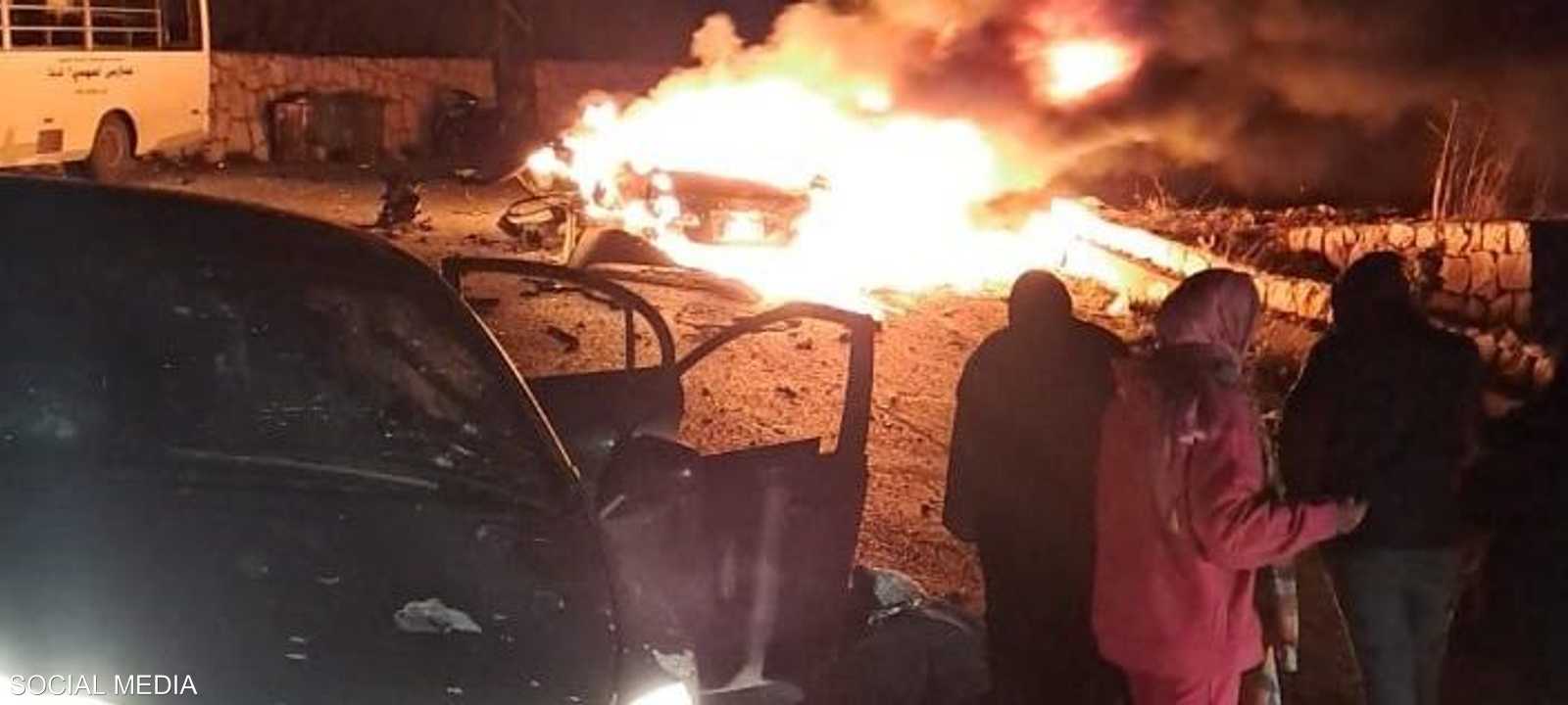 الهجوم الإسرائيلي وقع بمسيّرة