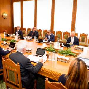 بدر عبد العاطي خلال لقائه وفدا من الكونغرس الأميركي