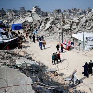 دمار كبير في قطاع غزة.. أرشيفية