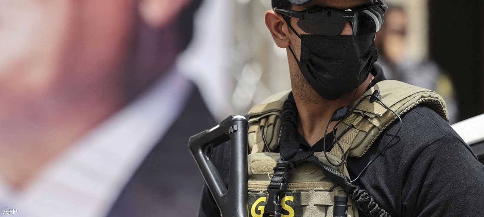 أرشيفية لعنصر أمن مصري