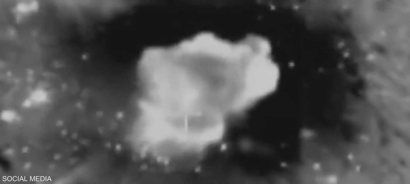 الجيش الإسرائيلي نشر فيديو للغارات