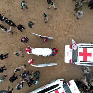 عملية تسليم جثث الرهائن الإسرائيليين_أرشيف