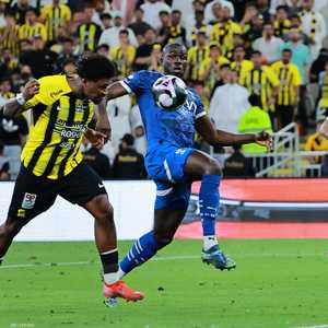 من المباراة بين الفريقين