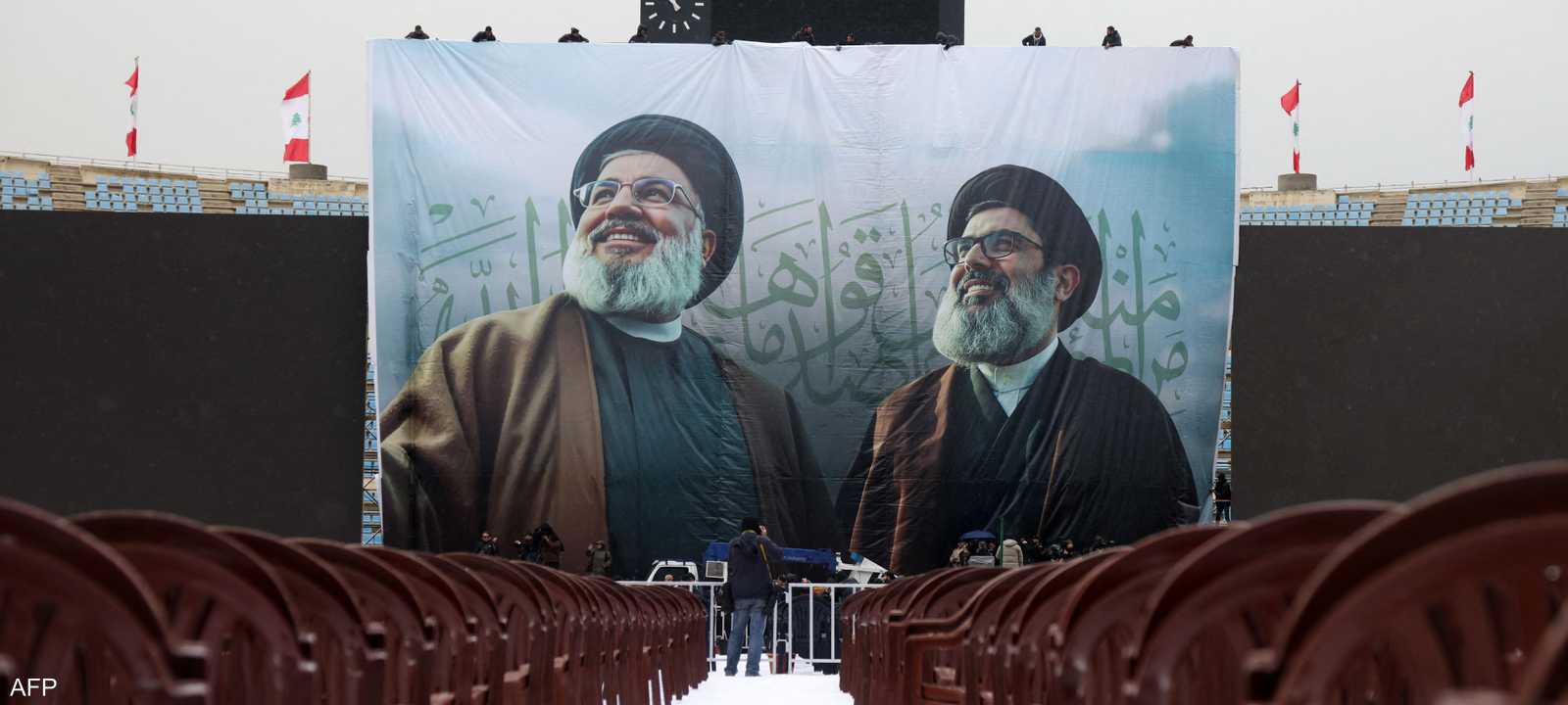 مراسم تشييع ضخمة لحسن نصر الله وهاشم صفي الدين