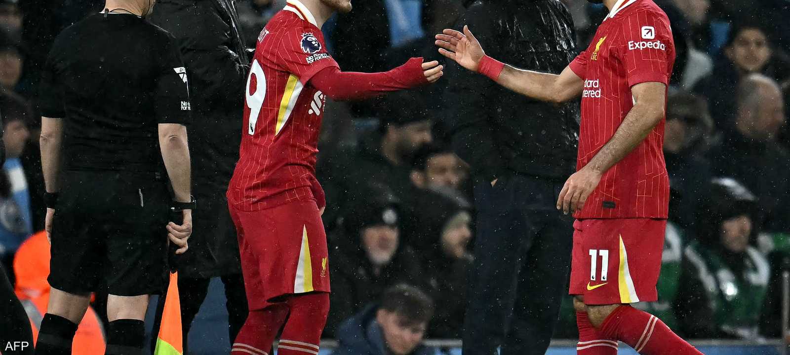 صلاح سجل وصنع أمام مانشستر سيتي