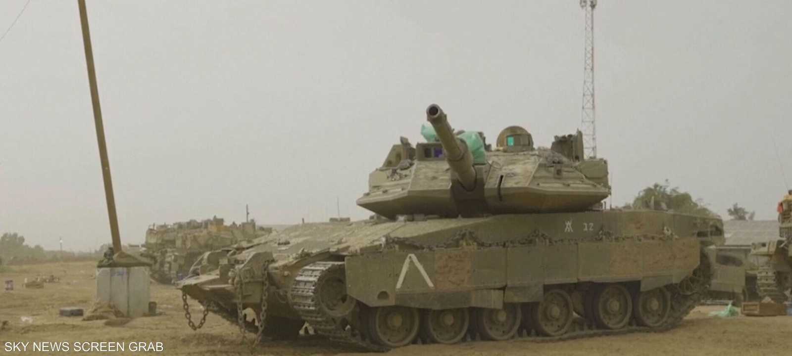 الدبابات الإسرائيلية تدخل جنين