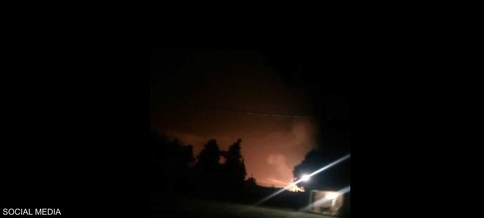 استهداف طائرات حربية إسرائيلية جنوب العاصمة دمشق