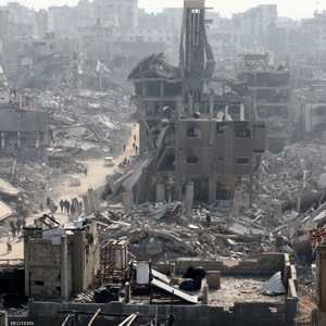 دمار هائل في جباليا بقطاع غزة