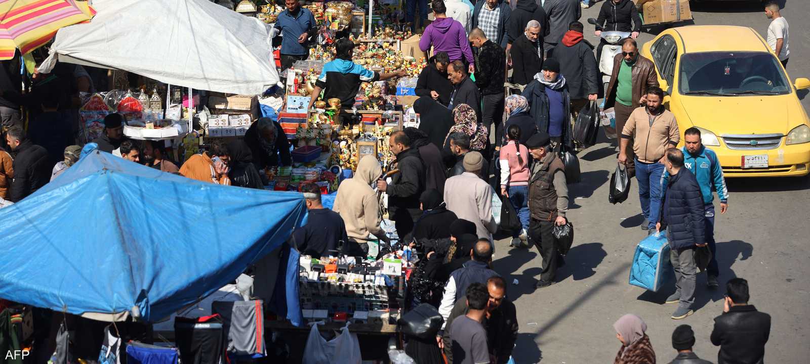 سوق في العاصمة العراقية بغداد.. أرشيفية