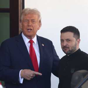 فولوديمير زيلينسكي ودونالد ترامب