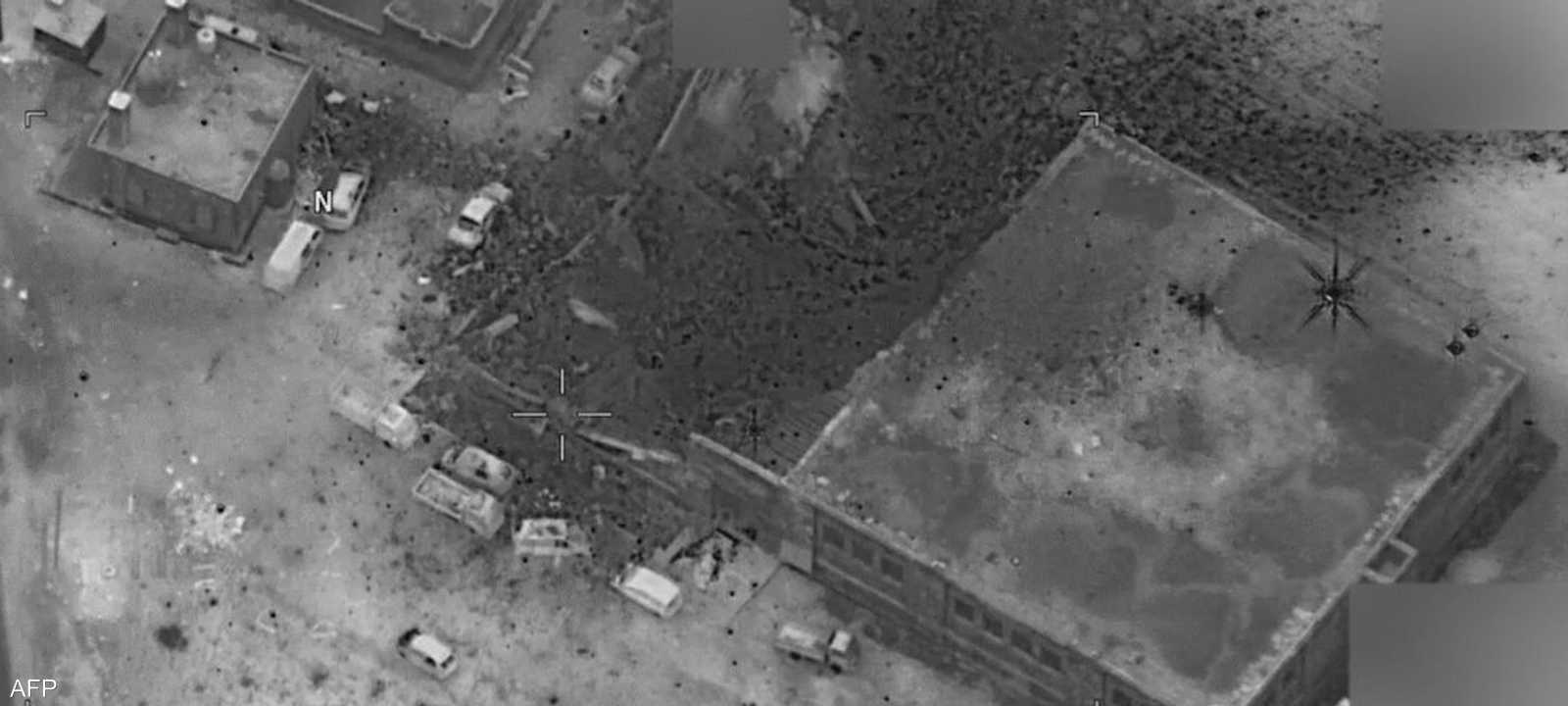 أرشيفية لغارات أميركية في سوريا