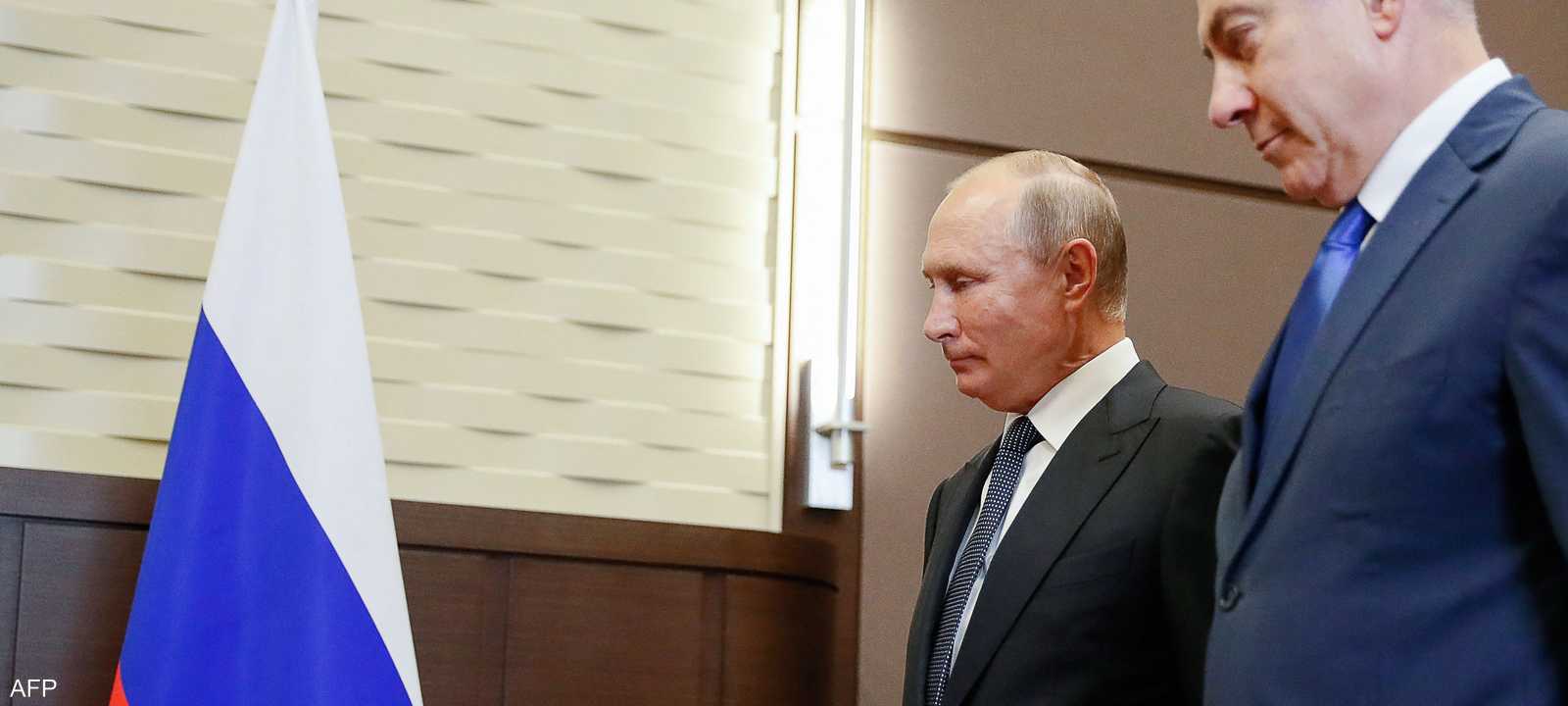 أرشيفية للقاء سابق بين نتنياهو وبوتين