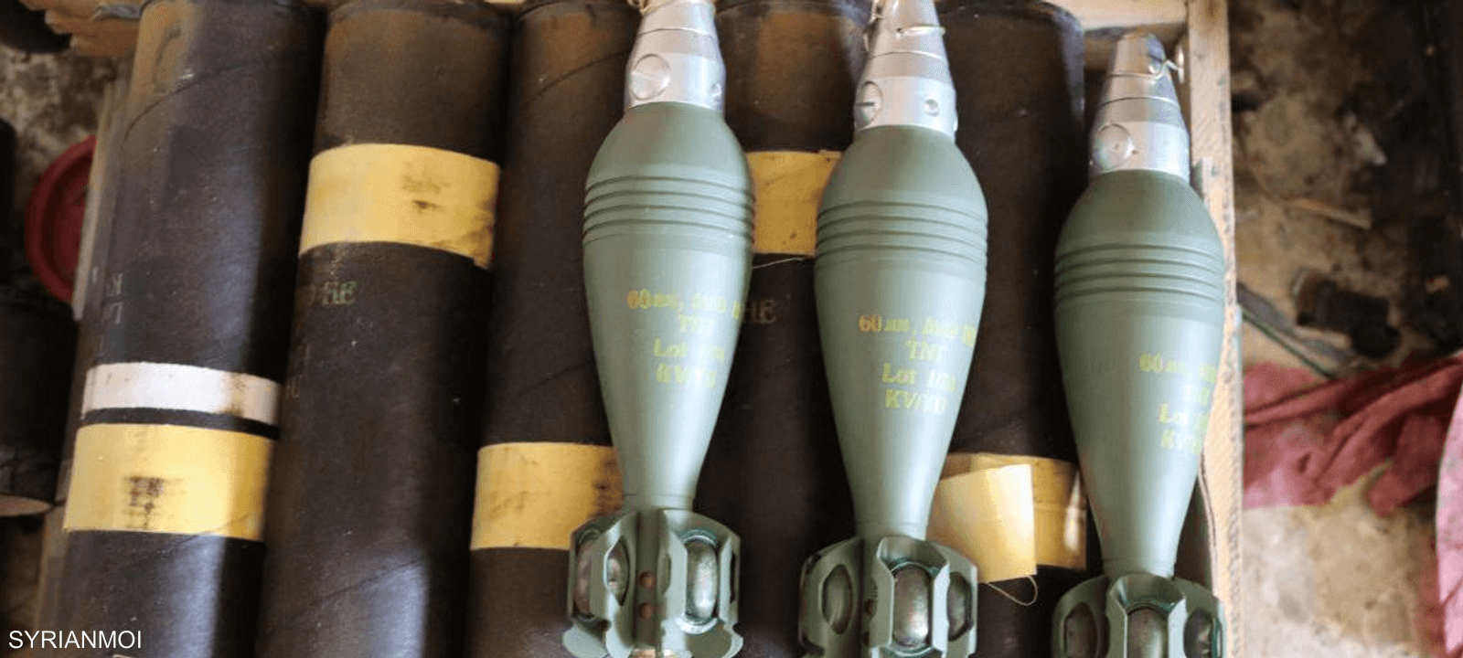 تم ضبط مستودع الذخائر بعد عمليات رصد وتحريات دقيقة