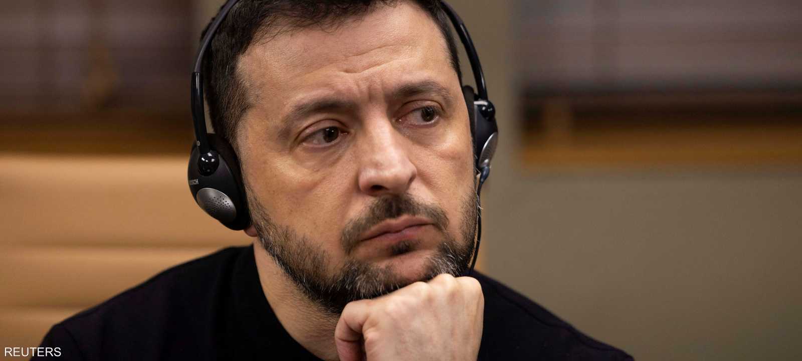 الرئيس الأوكراني فولوديمير زيلينسكي